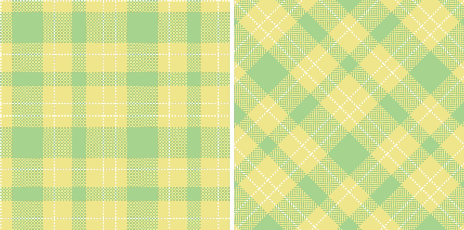 Spring Seamless Madras Plaid featuring Deep Dark Cream and Iridescent Very Light Pink Textile Design vector