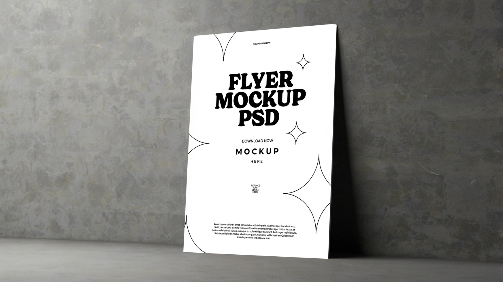 Modern Flyer and Poster Mockup Design Ideas psd