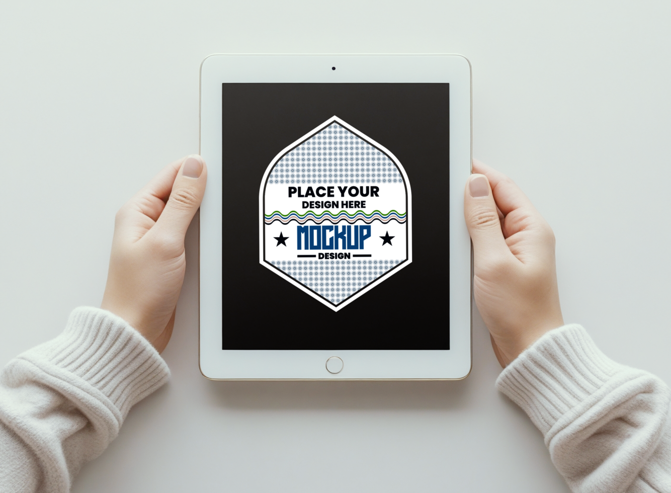 Digital tablet pc mock up with smartphone for modern tech interface and gadget designs psd