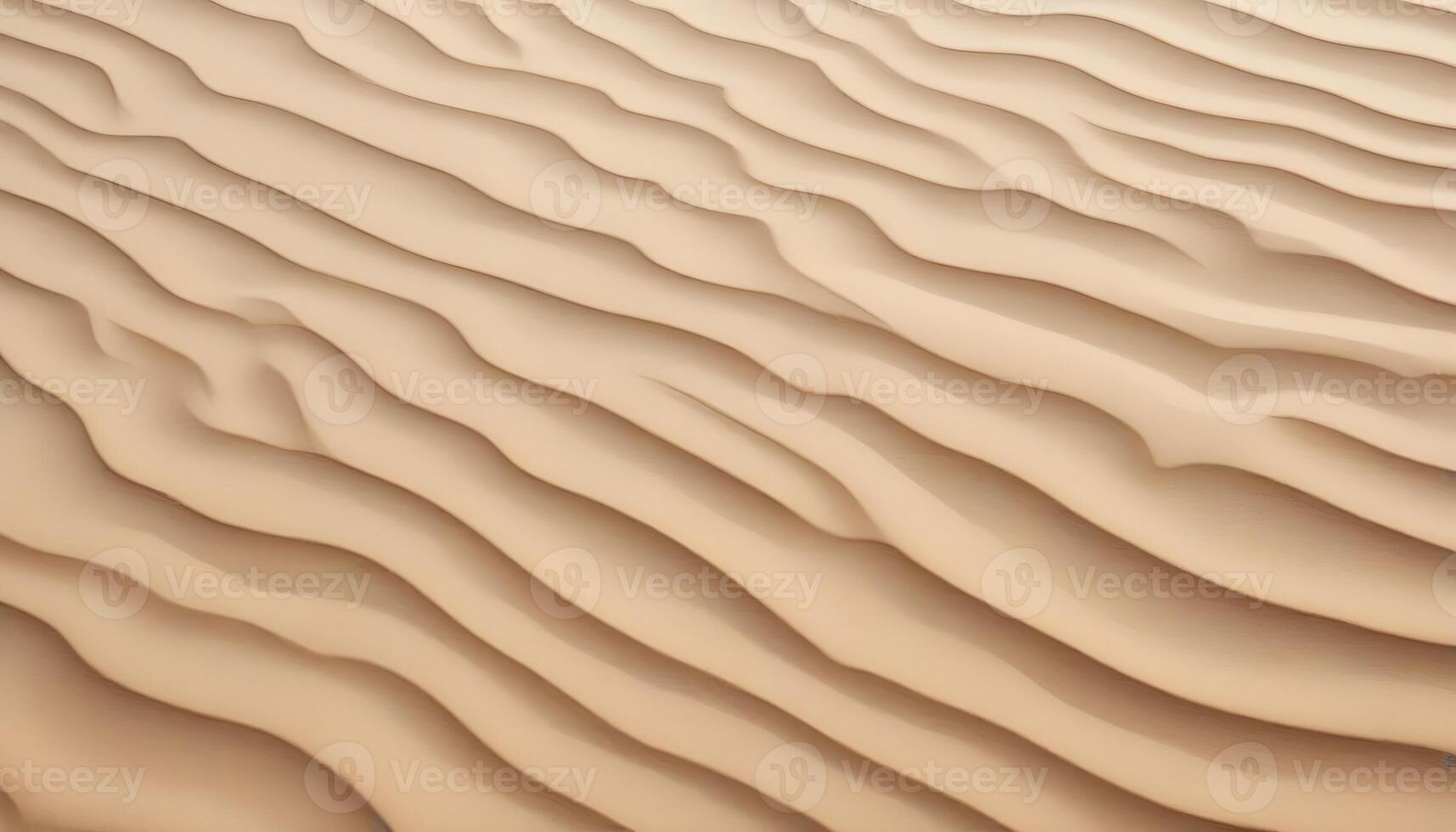 A desert landscape with sand ripples photo