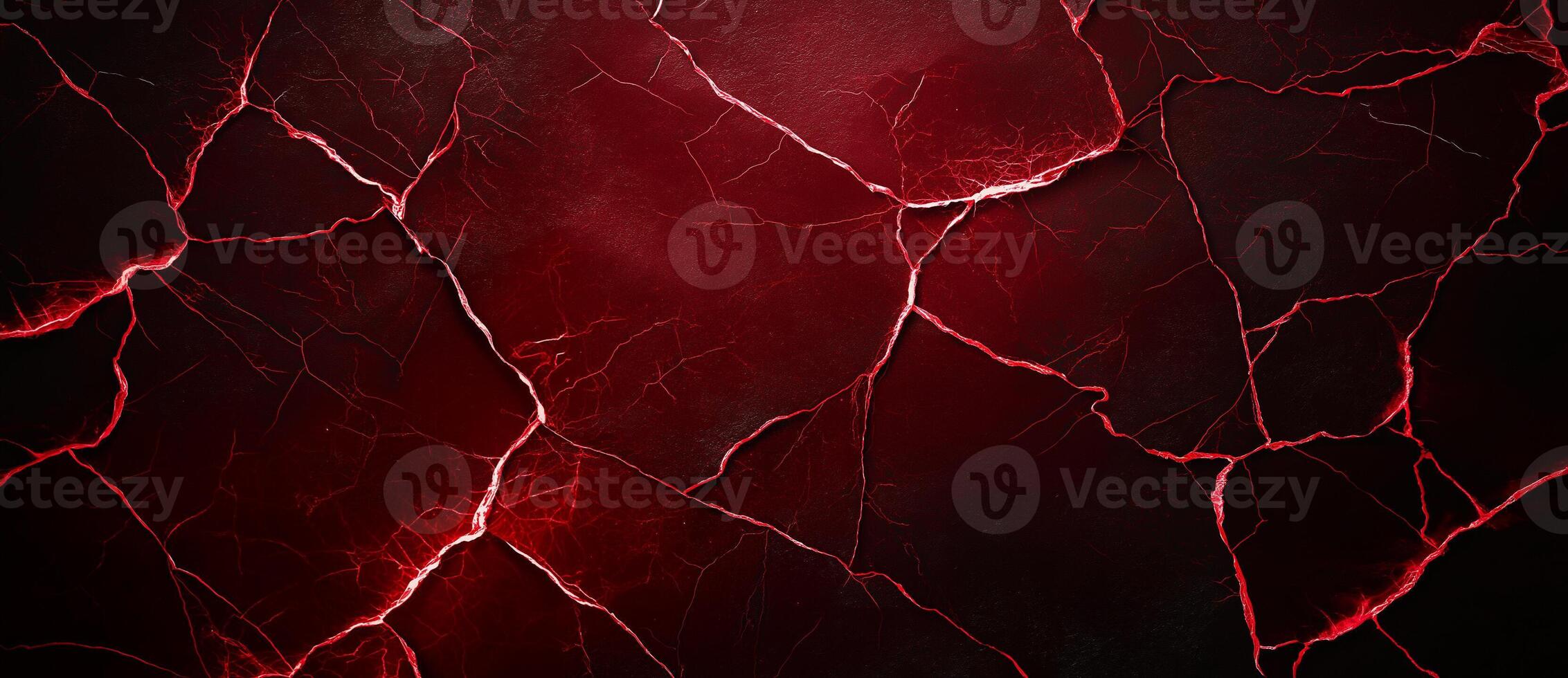 Cracked red marble texture background with dark accents, showcasing intricate patterns and vibrant colors. This striking design evokes sense of depth and drama photo