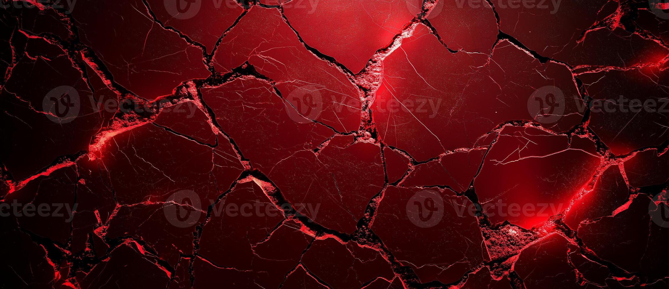 Cracked red marble texture background with dark accents, showcasing intricate patterns and dramatic appearance. Perfect for design projects needing bold touch photo