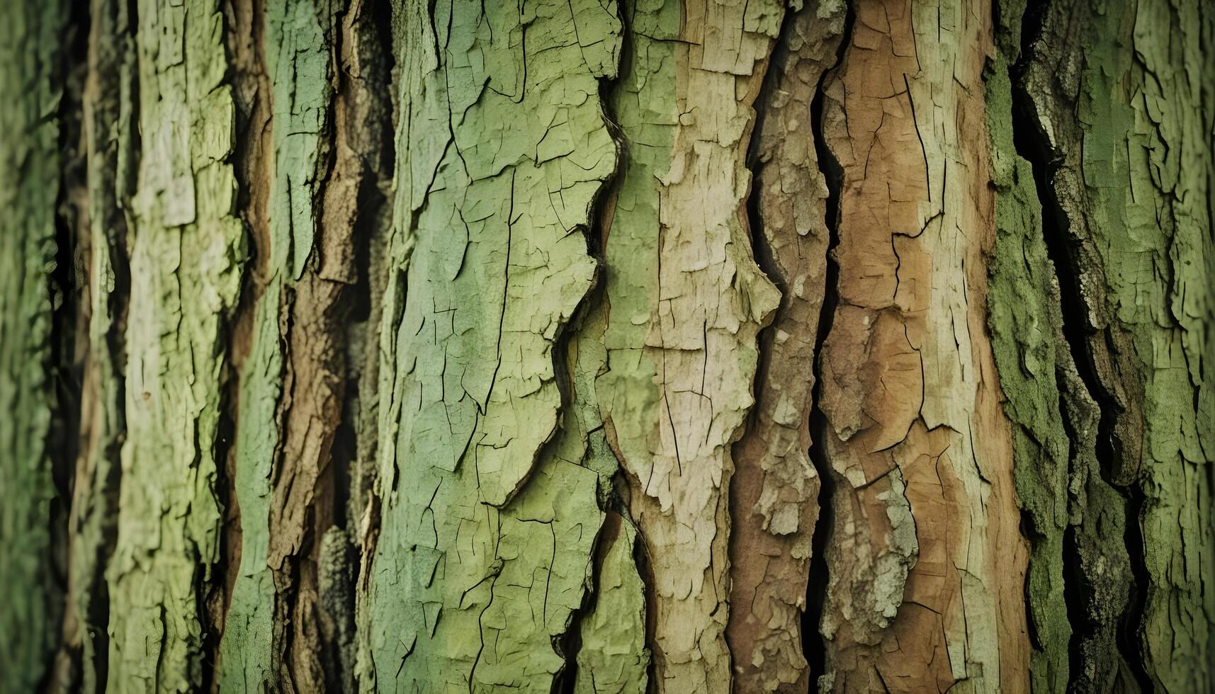 Weathered tree bark with intricate patterns perfect for organic designs photo