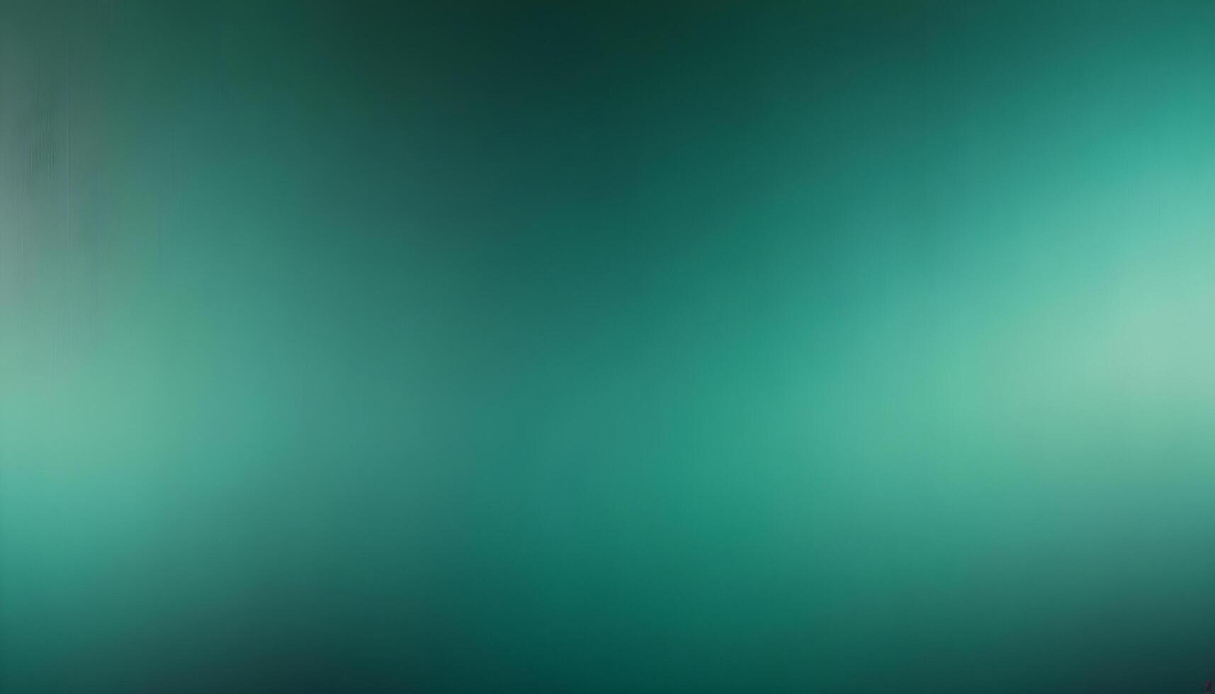 Soft green and teal gradient with smooth grain effect photo