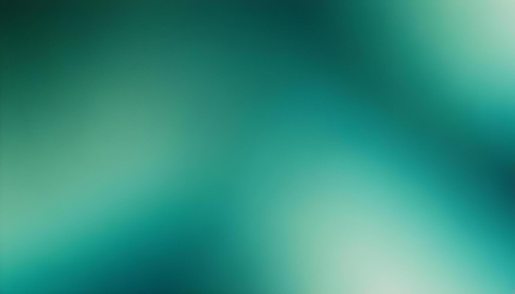Delicate green and teal gradient enhanced by grainy texture photo