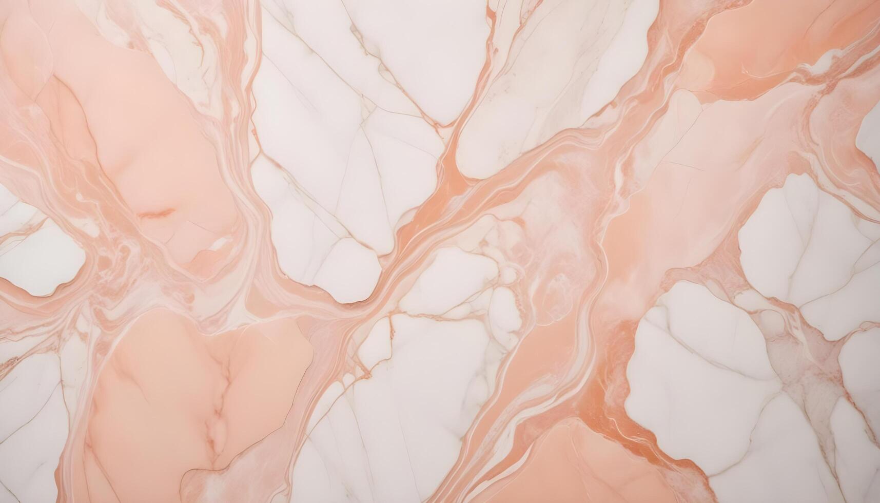 Soft peach marble with elegant white veining, a perfect choice for luxury interiors photo