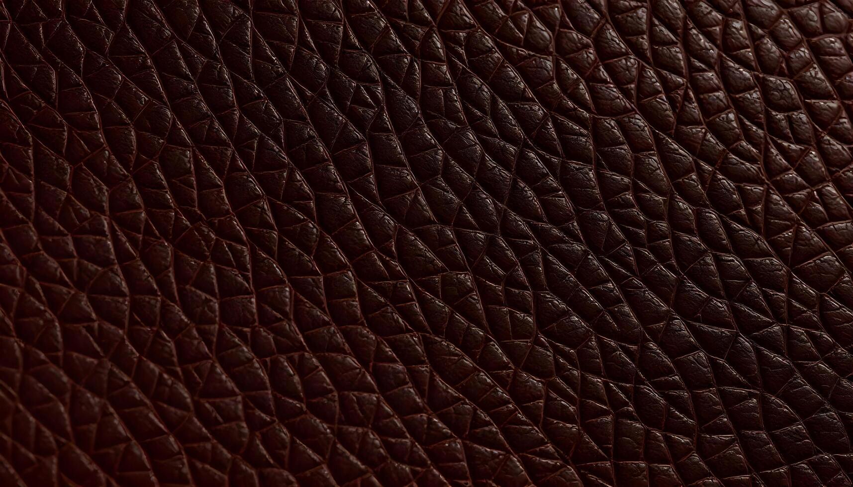 Dark brown synthetic leather texture with a fine grain and subtle sheen photo