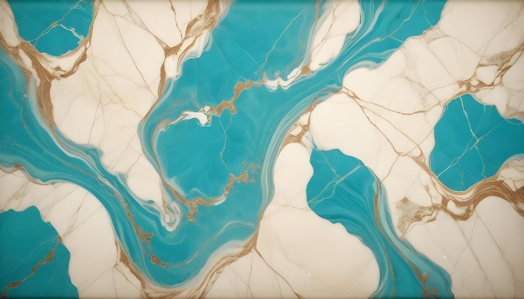 Subtle turquoise and white marble with smooth lines and fluid veining, ideal for high end interiors photo