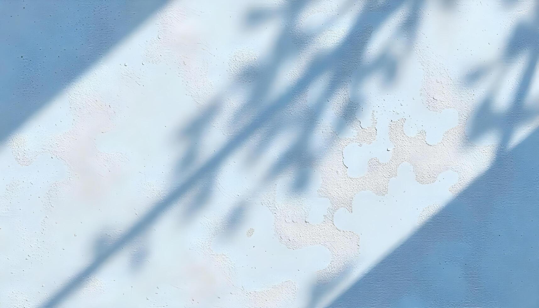 Pale blue stucco texture with intricate patterns photo