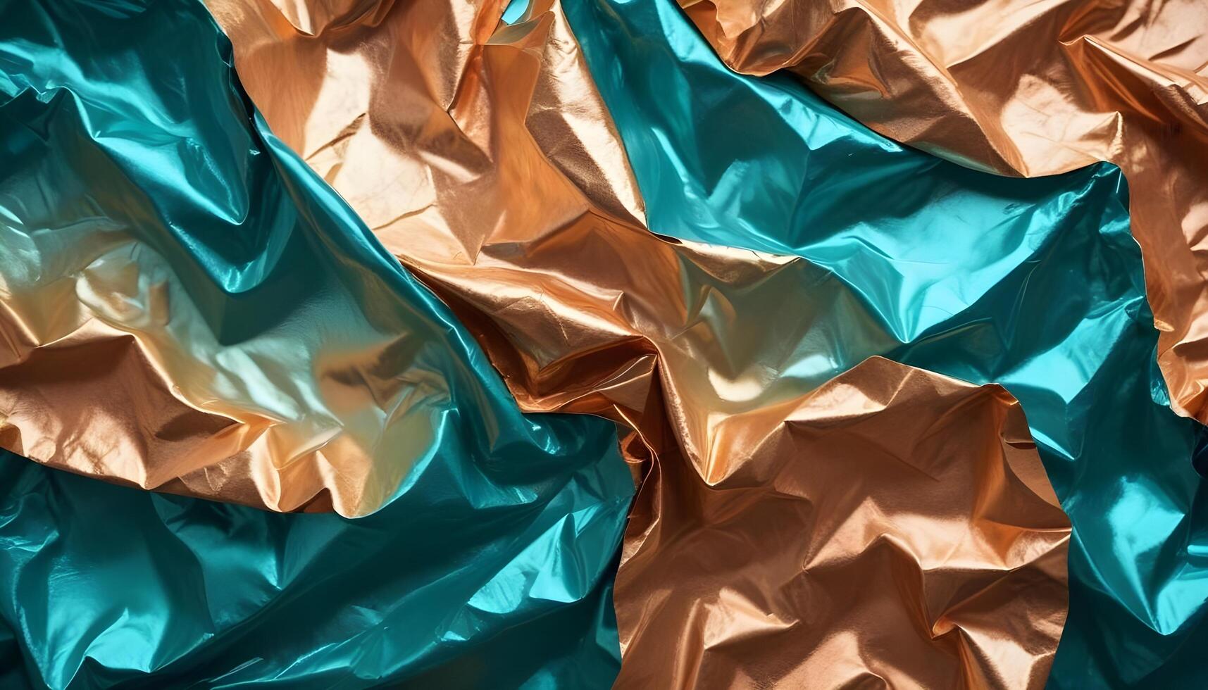 Shiny foil with crinkled texture, ideal for adding energy to any festive project photo