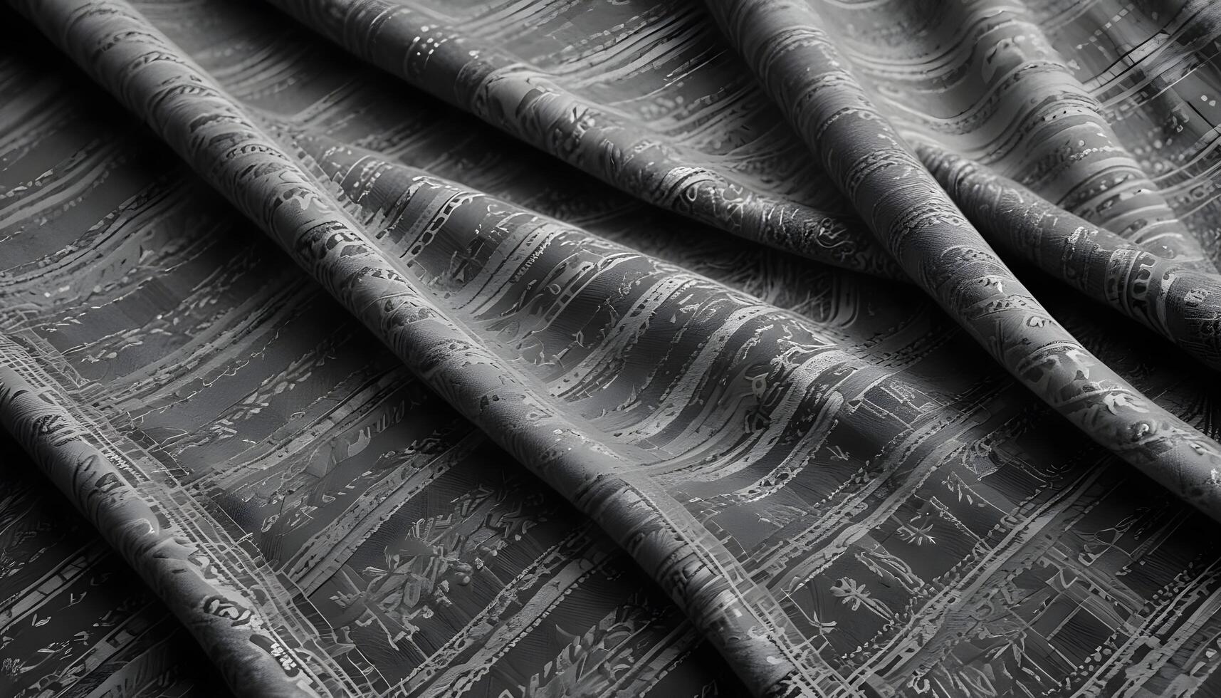 Intricate woven fabric texture with delicate patterns for warm and cozy backgrounds photo