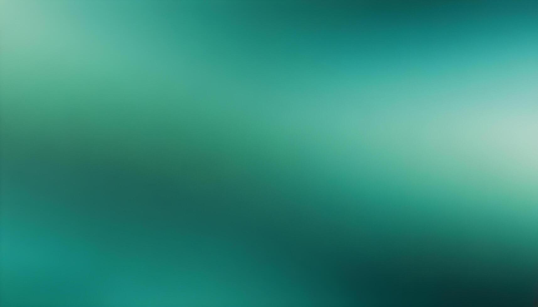 Luxurious green teal gradient enhanced by textured grain photo