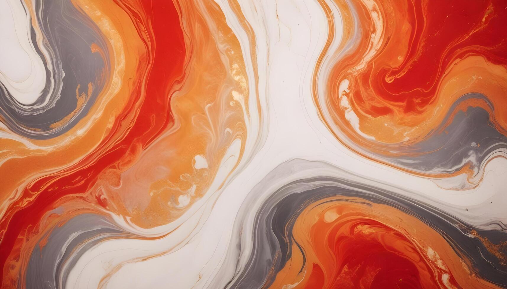 Mesmerizing swirls of orange, red, and gray forming a dynamic abstract background photo