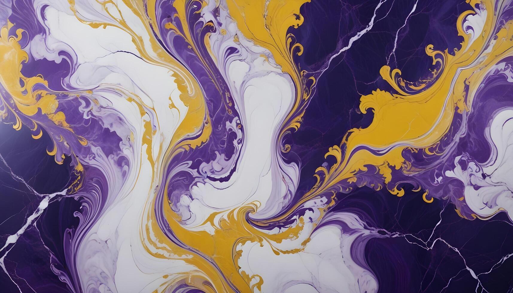 Harmonious blend of purple and white marble with subtle veining, perfect for high end settings photo