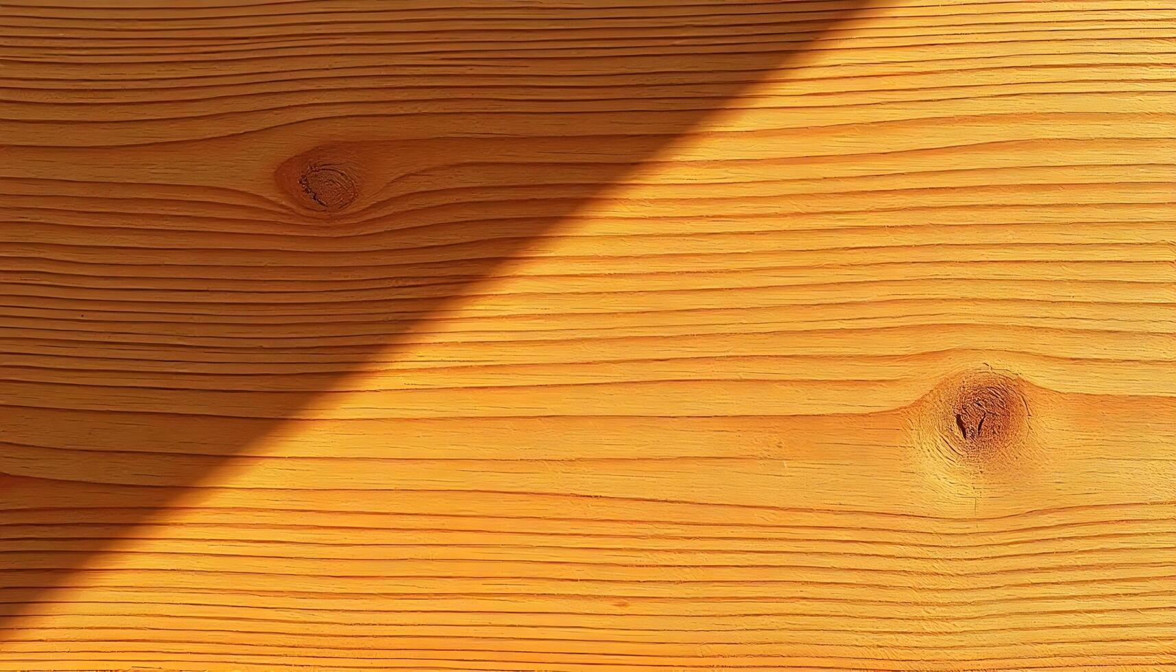 Wooden planks with a diagonal shadow pattern, creating an interesting textural and lighting effect photo