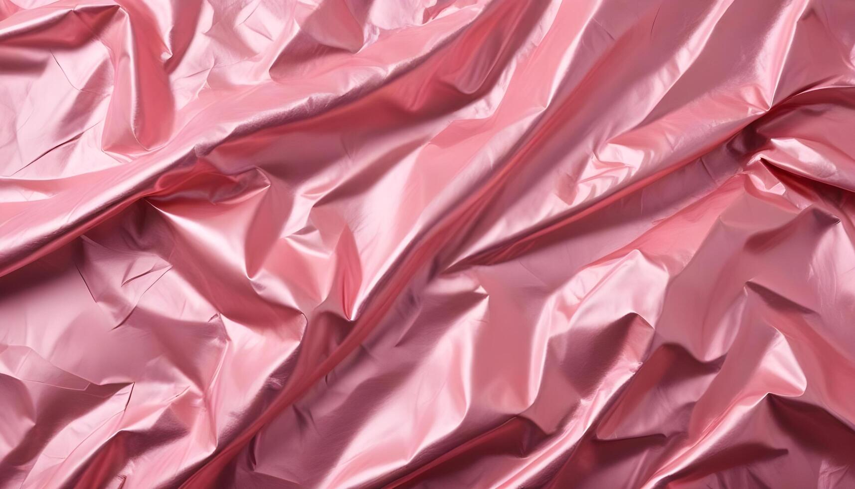 Crinkled shiny foil texture, adding a festive and dynamic touch to design elements photo