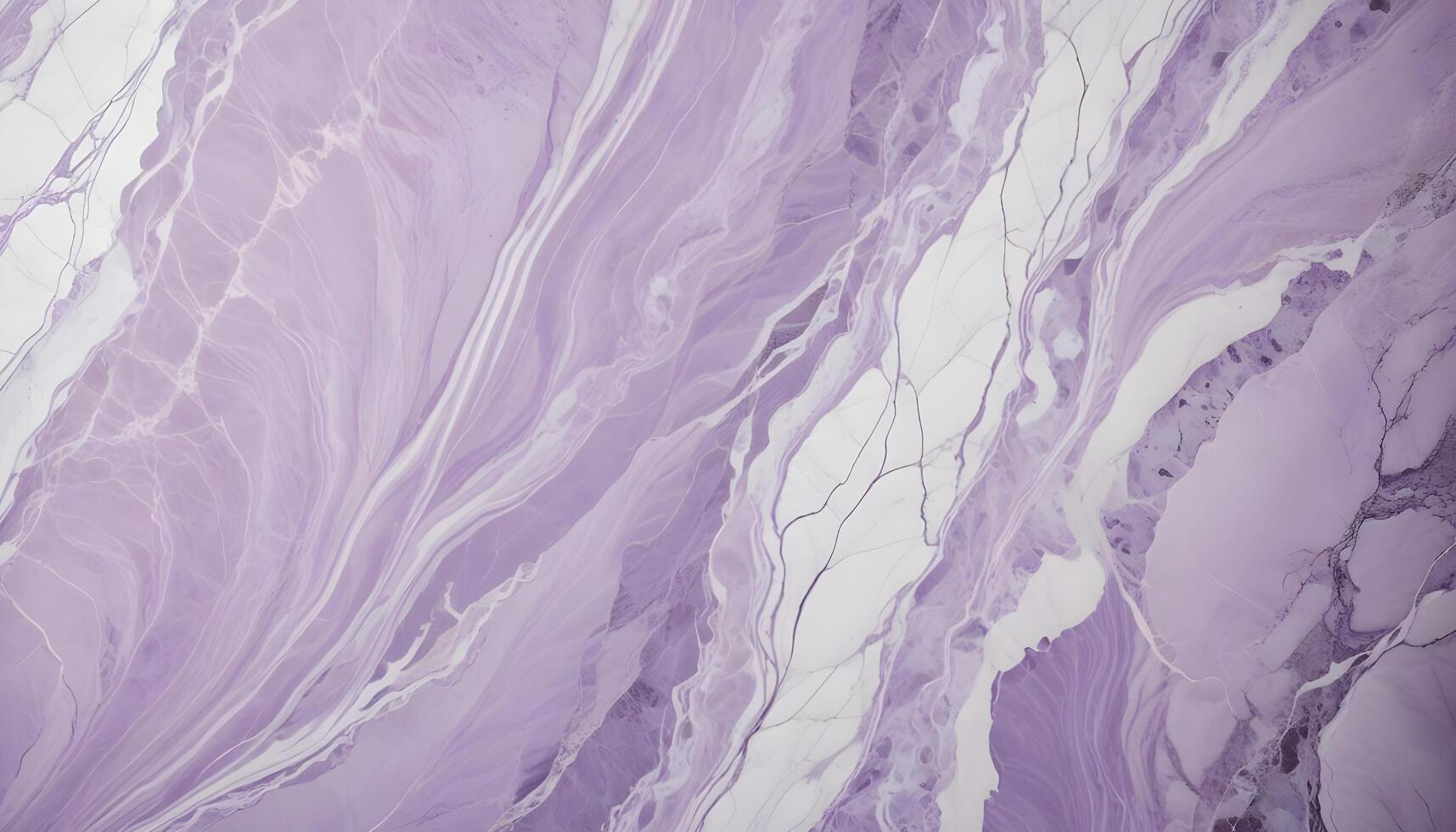 Smooth marble in lavender and white tones, creating a calming and elegant ambiance photo