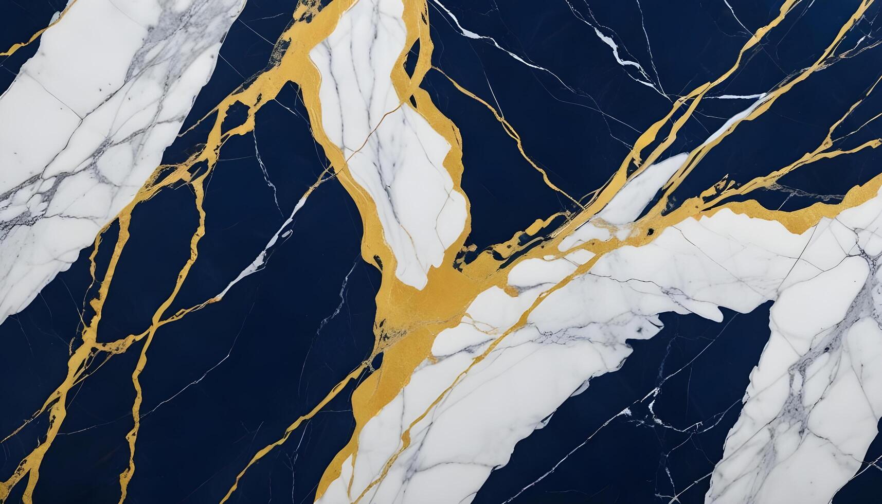 Timeless navy and white marble with smooth, flowing veins, ideal for refined spaces photo
