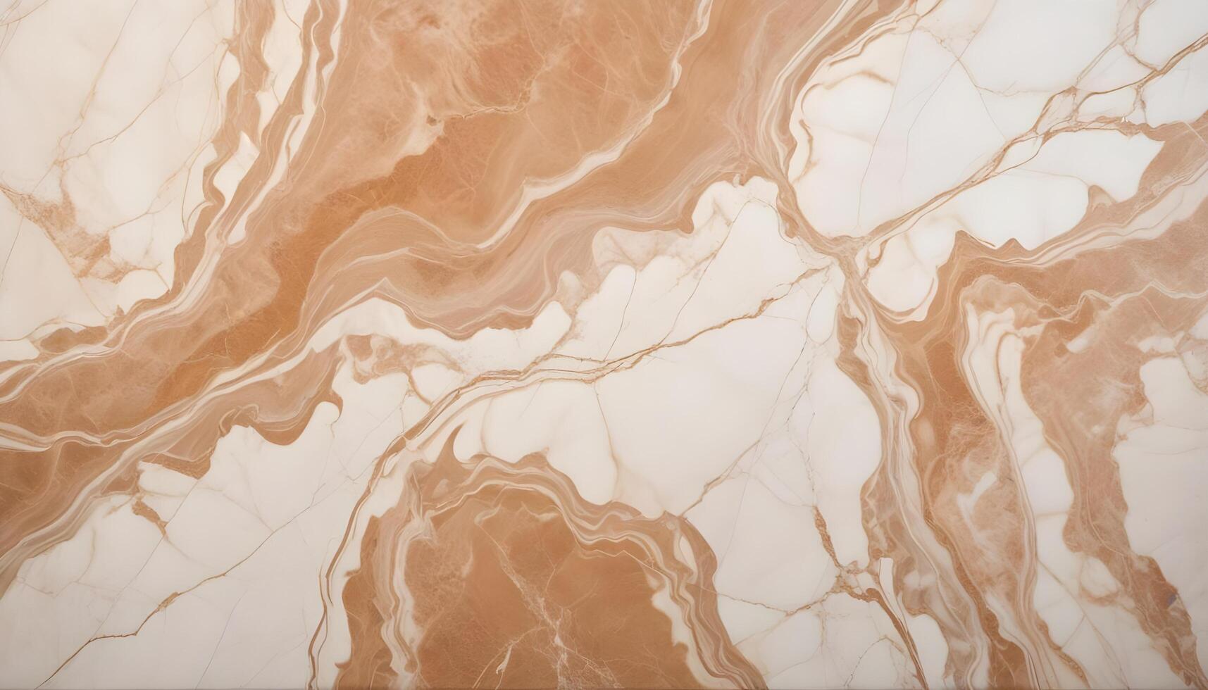 Brown and white marble texture with smooth, polished finish for an upscale look photo
