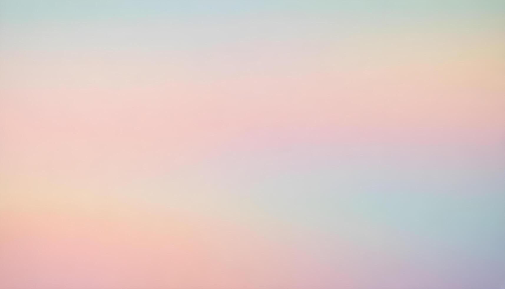 Soft pastel gradient with a seamless blend of warm and cool hues photo