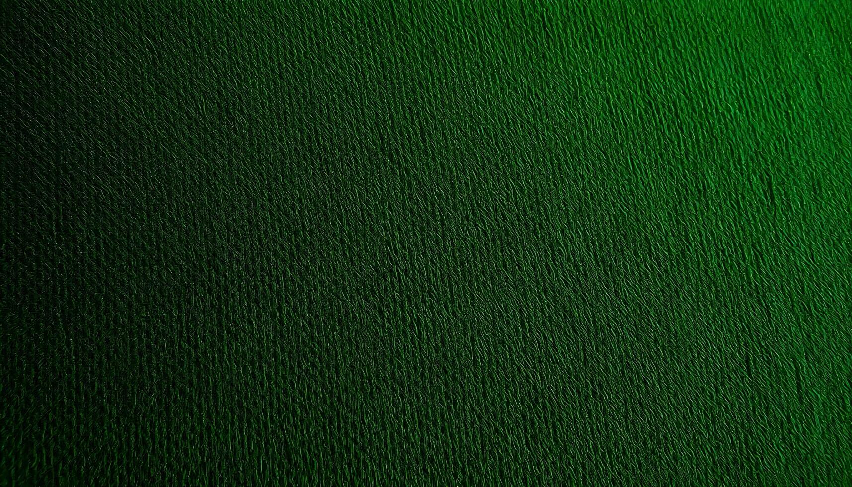 Synthetic fabric texture background showcasing a textured green upholstery fabric with visible fibers and a rich, deep color, accentuated by soft lighting photo