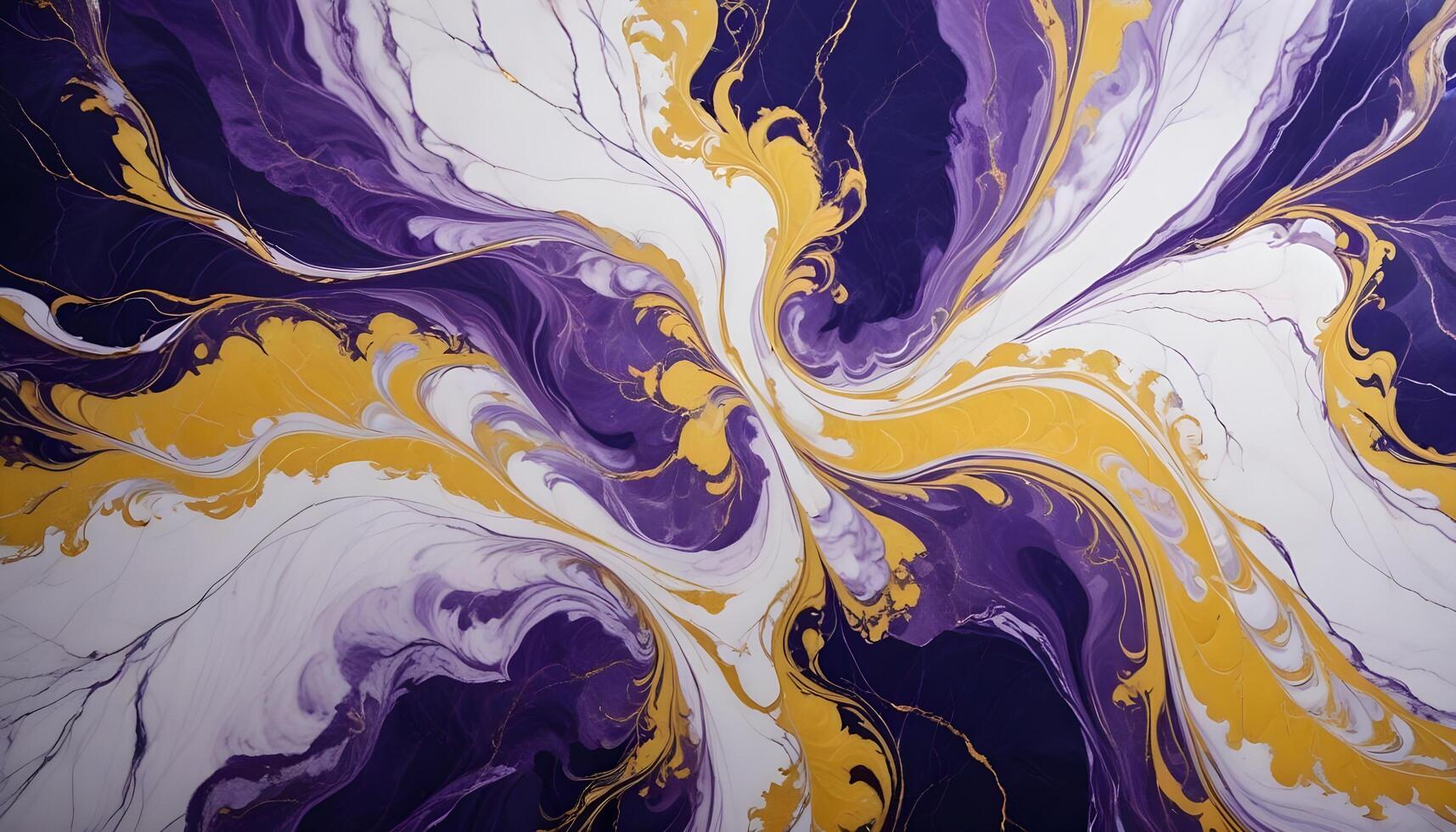 Luxurious purple marble with fine white streaks, offering a sophisticated aesthetic photo