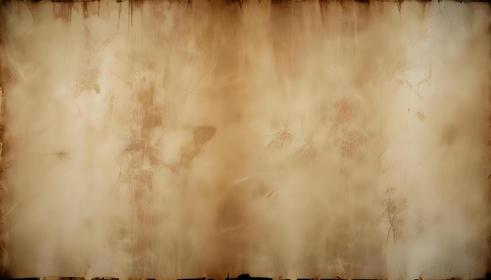 Aged brown grunge texture with faded patterns and rustic detailing photo