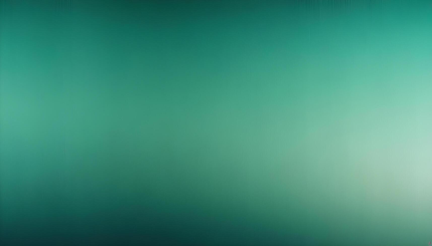 Charming green teal gradient texture with a fine grain finish photo