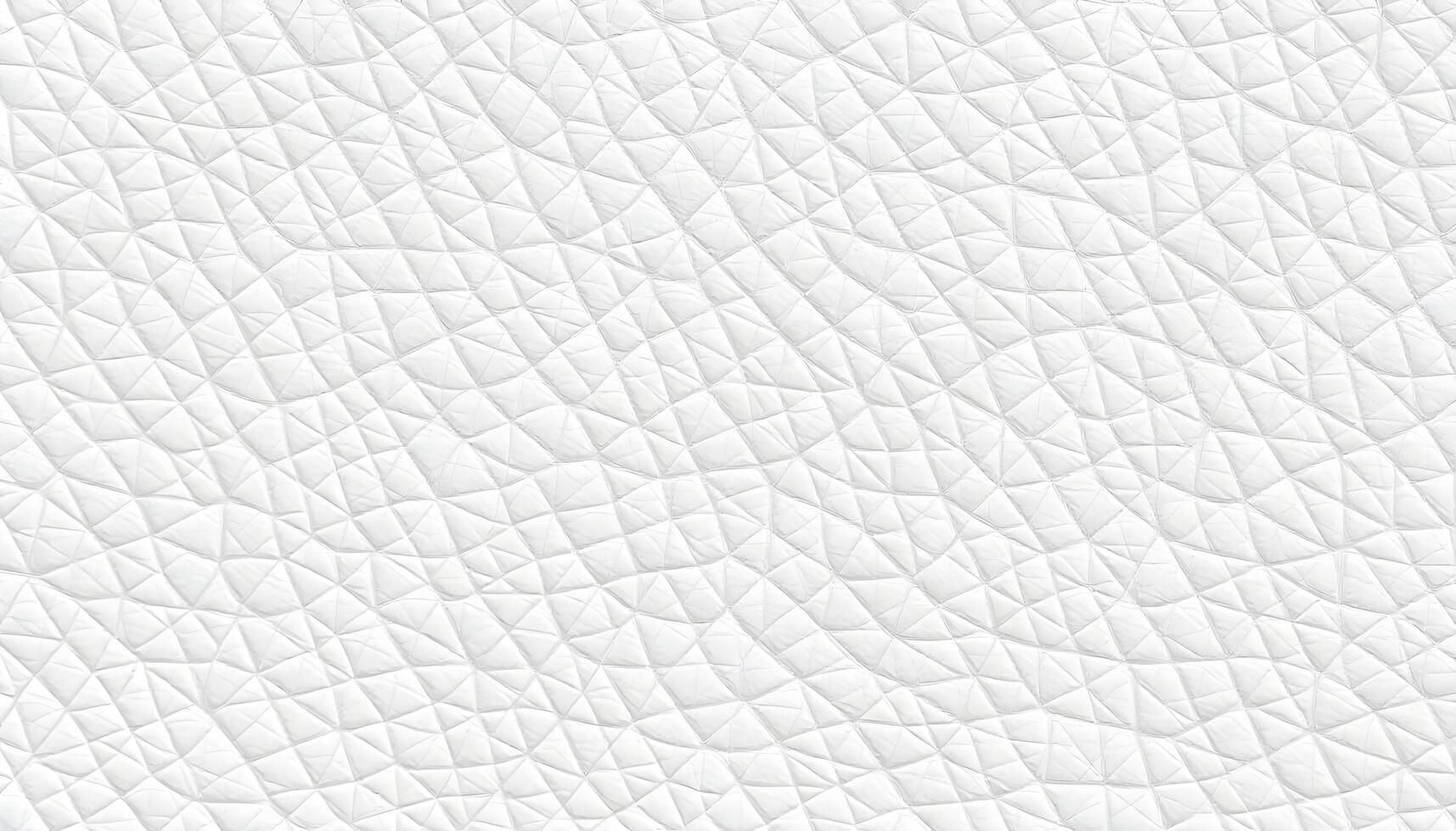 Bright white synthetic leather texture with a polished surface and subtle details photo