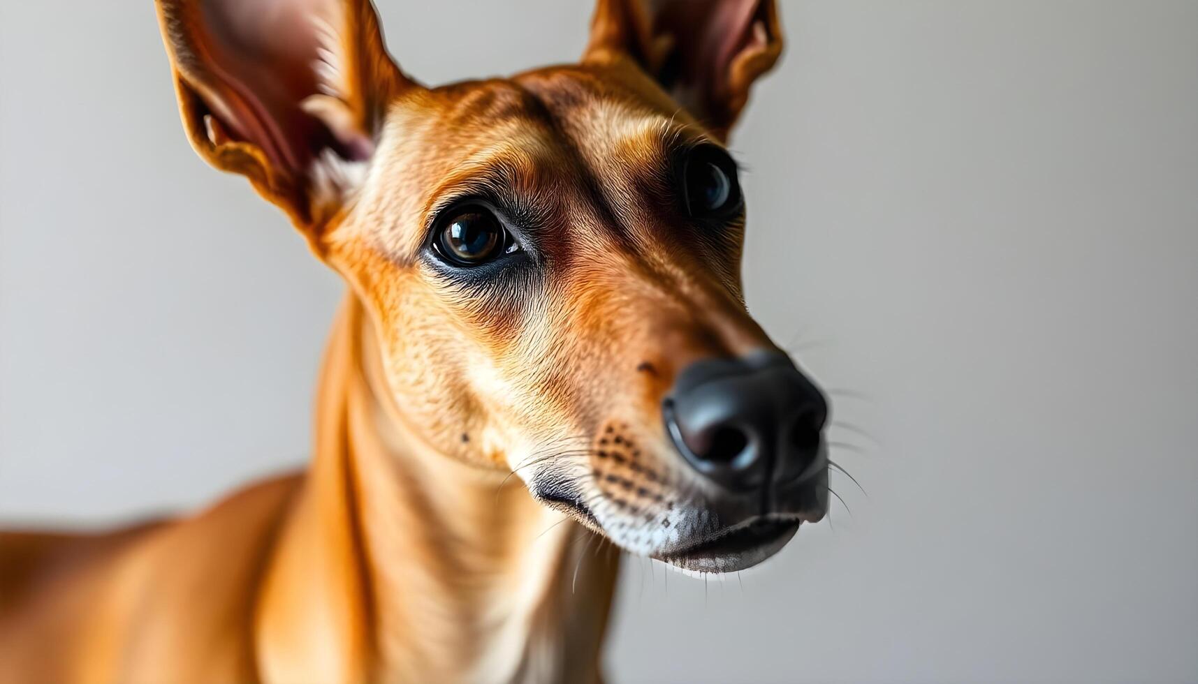 Relaxed Basenji with Smooth Coat and Focused Expression photo