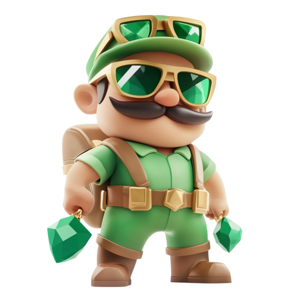 Cute Cartoon Leprechaun Character Laughing Thumb Up Transparent Background png