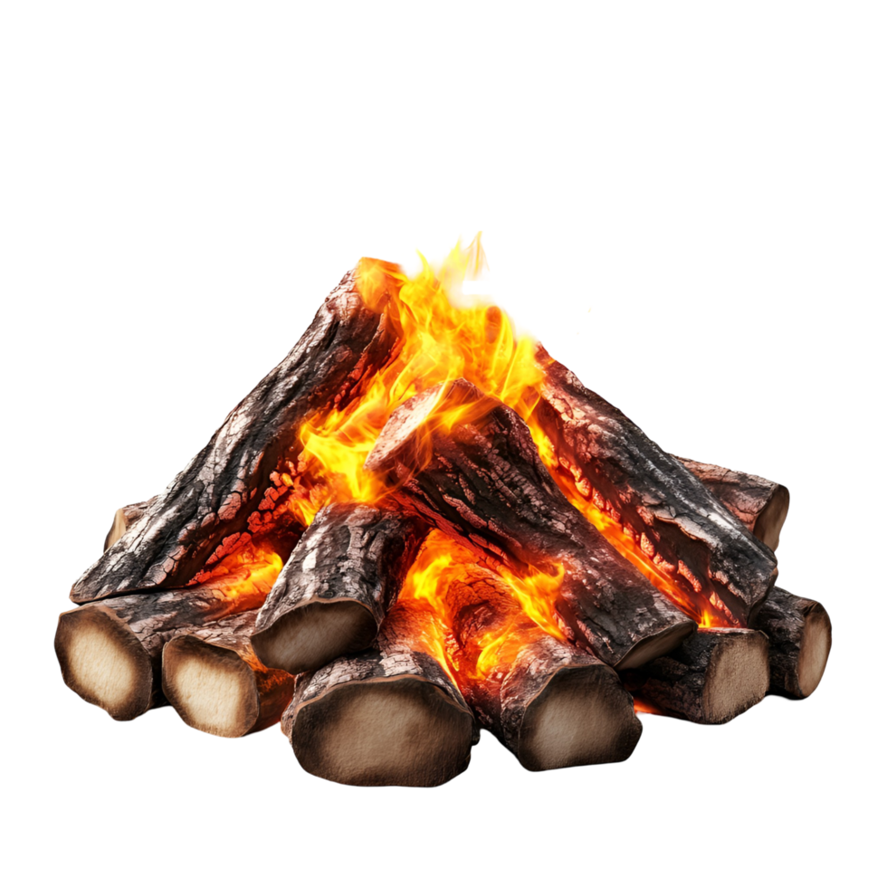 Fierce Wild Flames Inferno Transparent Background png