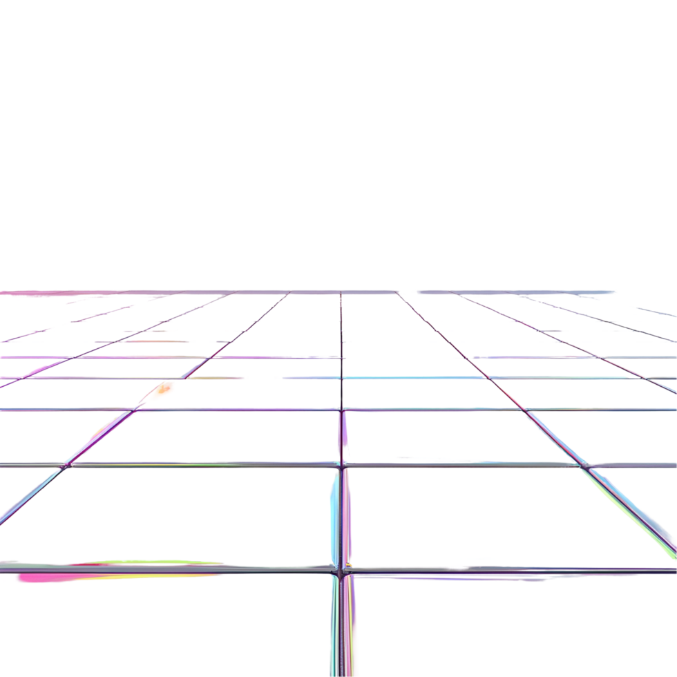 Digital Cyber Grid Matrix Isolated transparent Background png