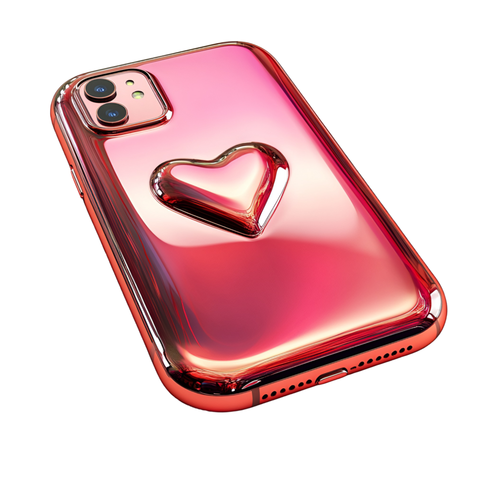 Heart Shape Love Design For iPhone 11 Case Transparent Background png