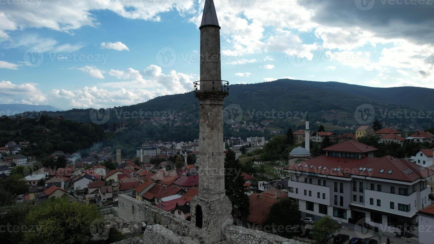 Travnik Castle Minaret photo