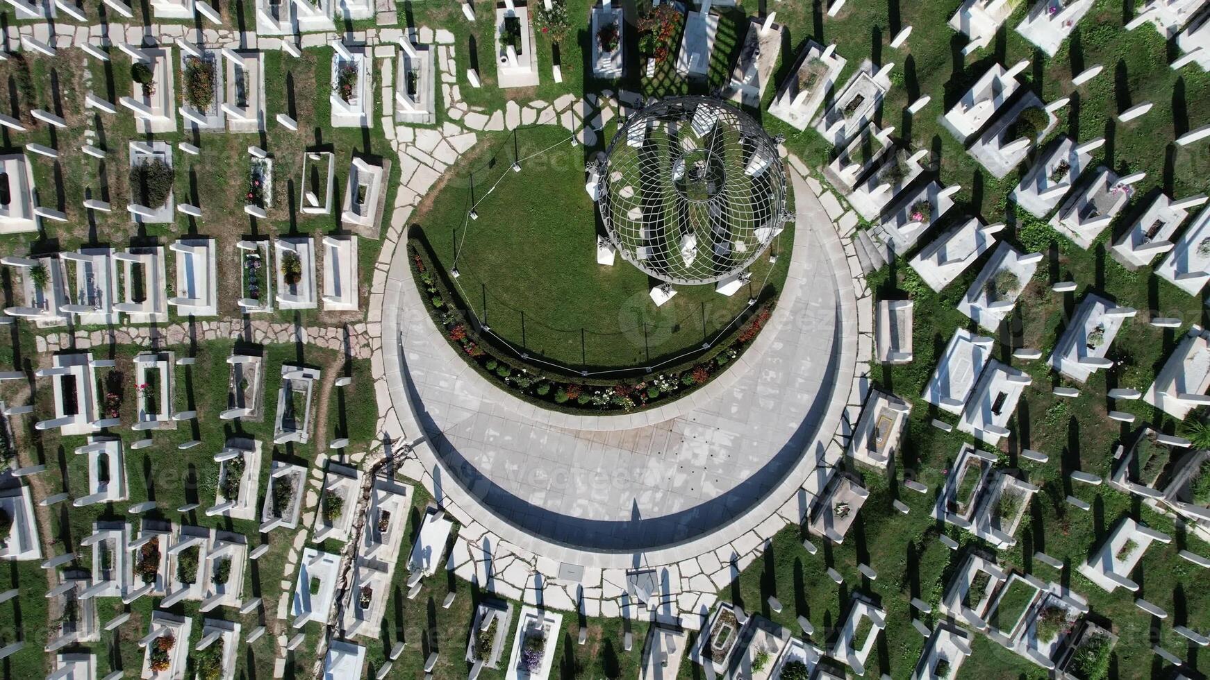 Cemetery in Sarajevo photo