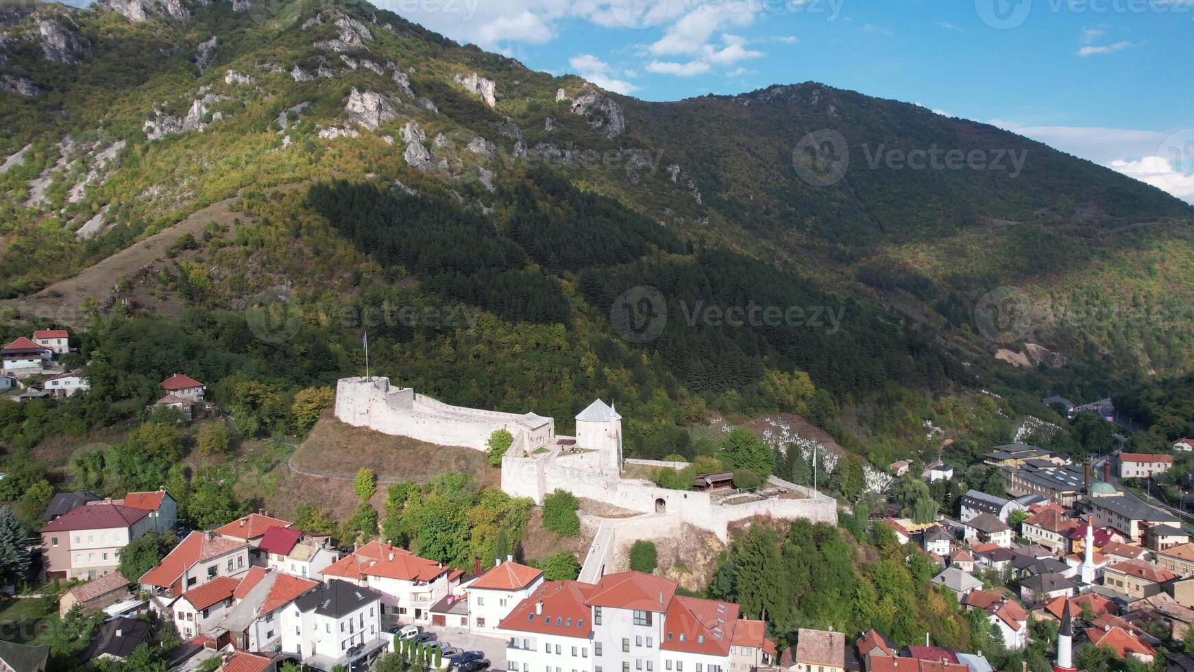 Mountain's Castle In Travnik photo