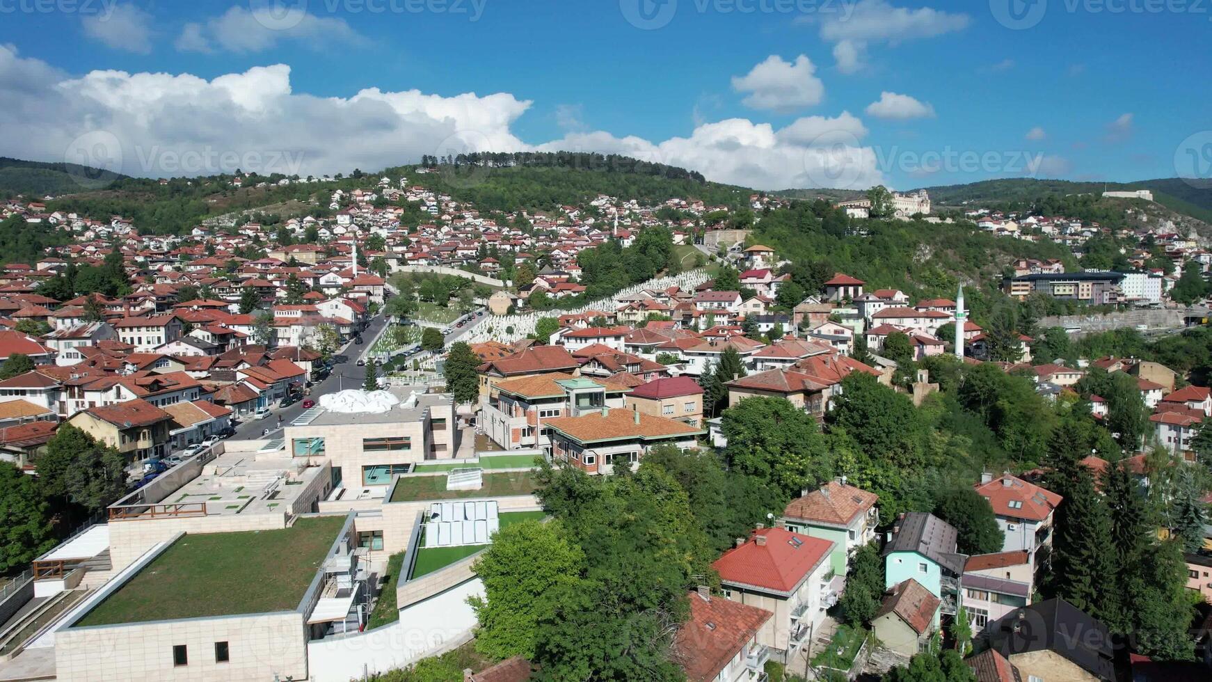 Aerial Sarajevo Settlement photo