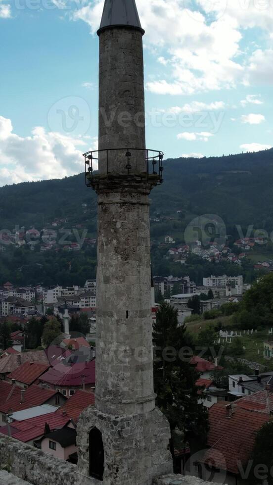 Travnik Castle Minaret photo