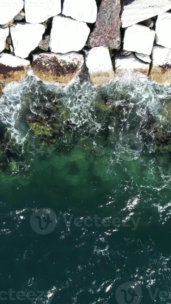 Waves Aerial Drone photo