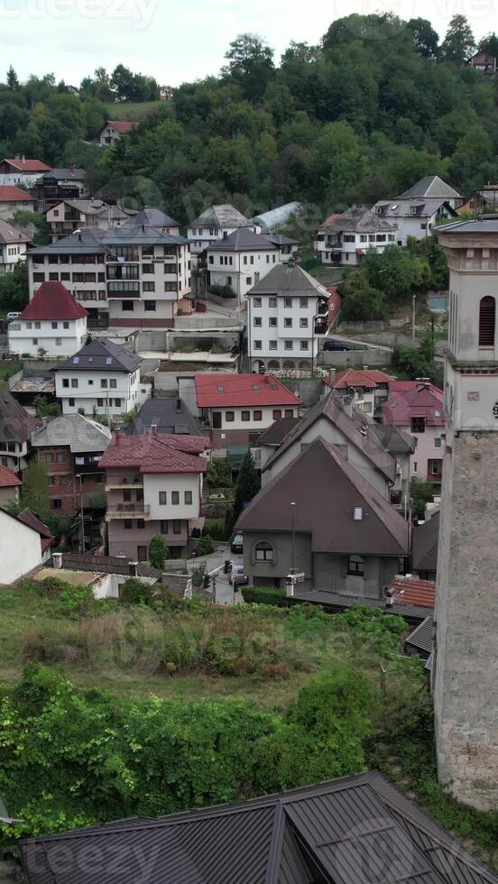 Clock Tower In Travnik photo