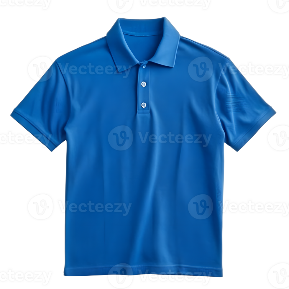 Classic Blue Polo Shirt for Casual and Sporty Wear png