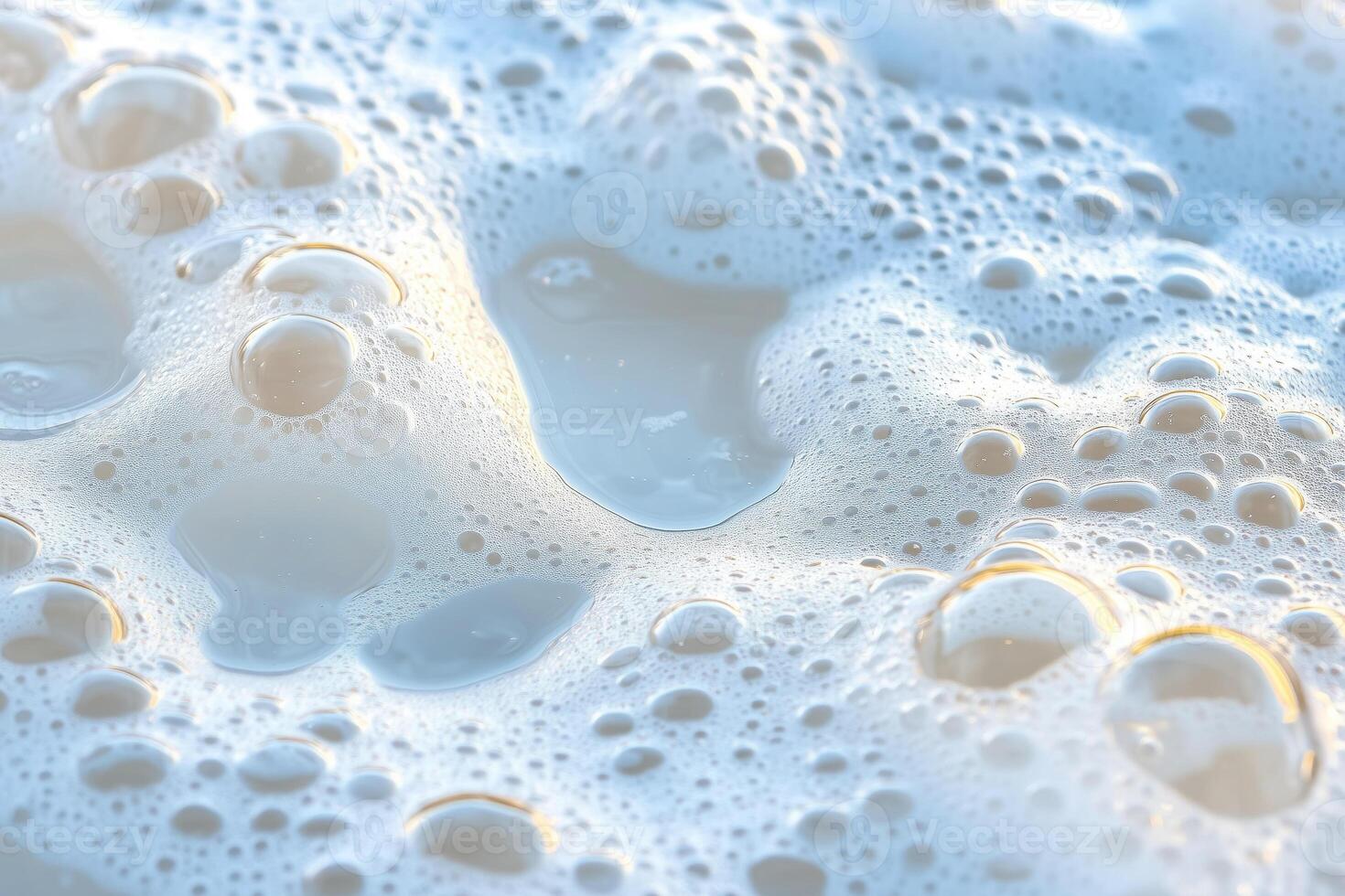 Soap bubbles texture, foam background photo
