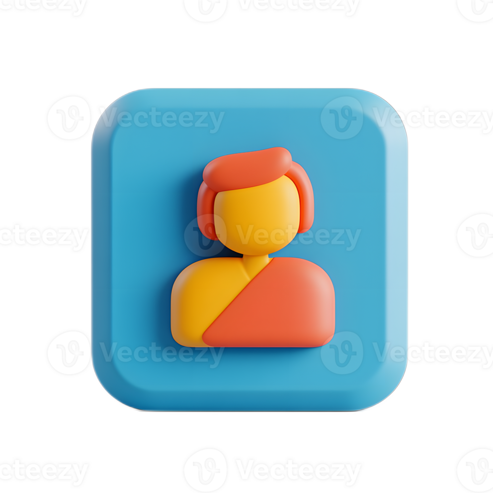 Minimalist 3D Icon Symbolizing Digital Webinar or Online Presentation Platform png