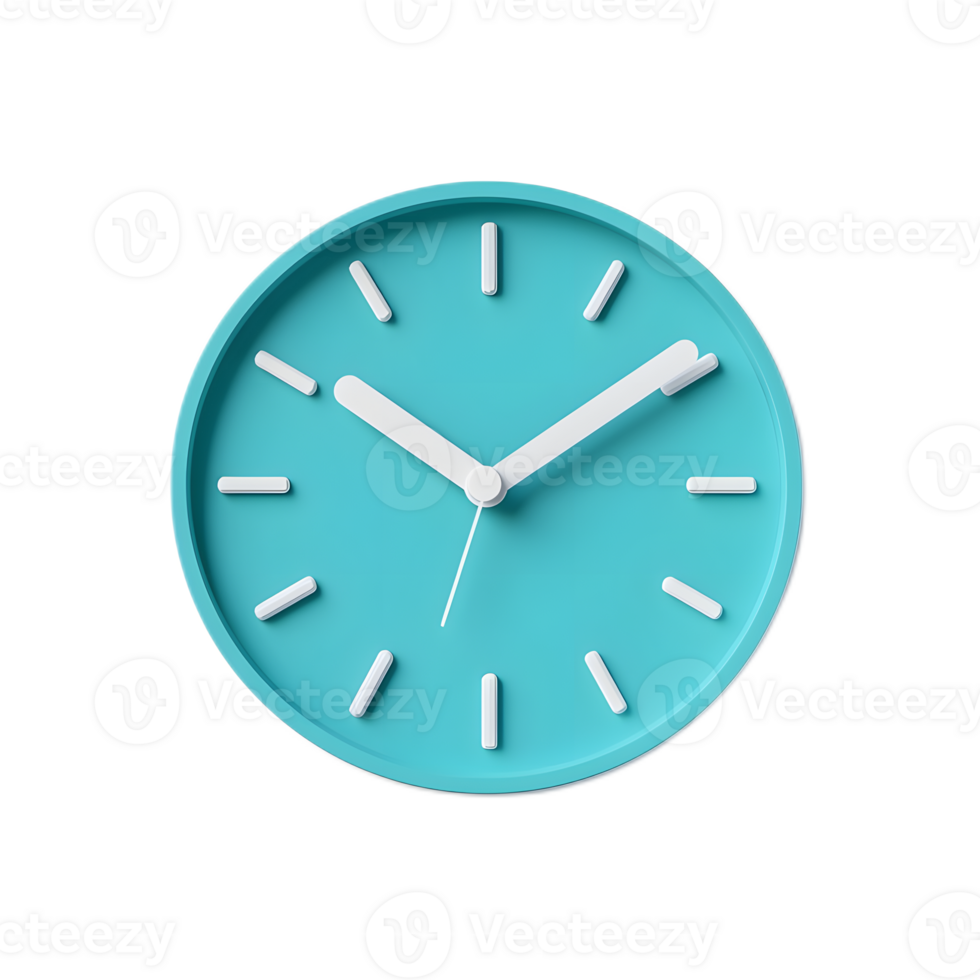 Elegant Minimalist Wall Clock Sleek Round Timepiece for Modern Home or Office Decor png
