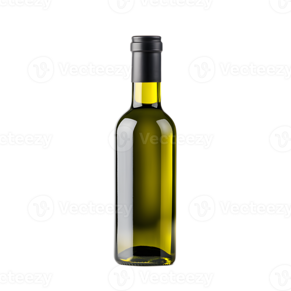 Elegant Glass Bottle of Premium Olive Oil for Cooking and Dressing png