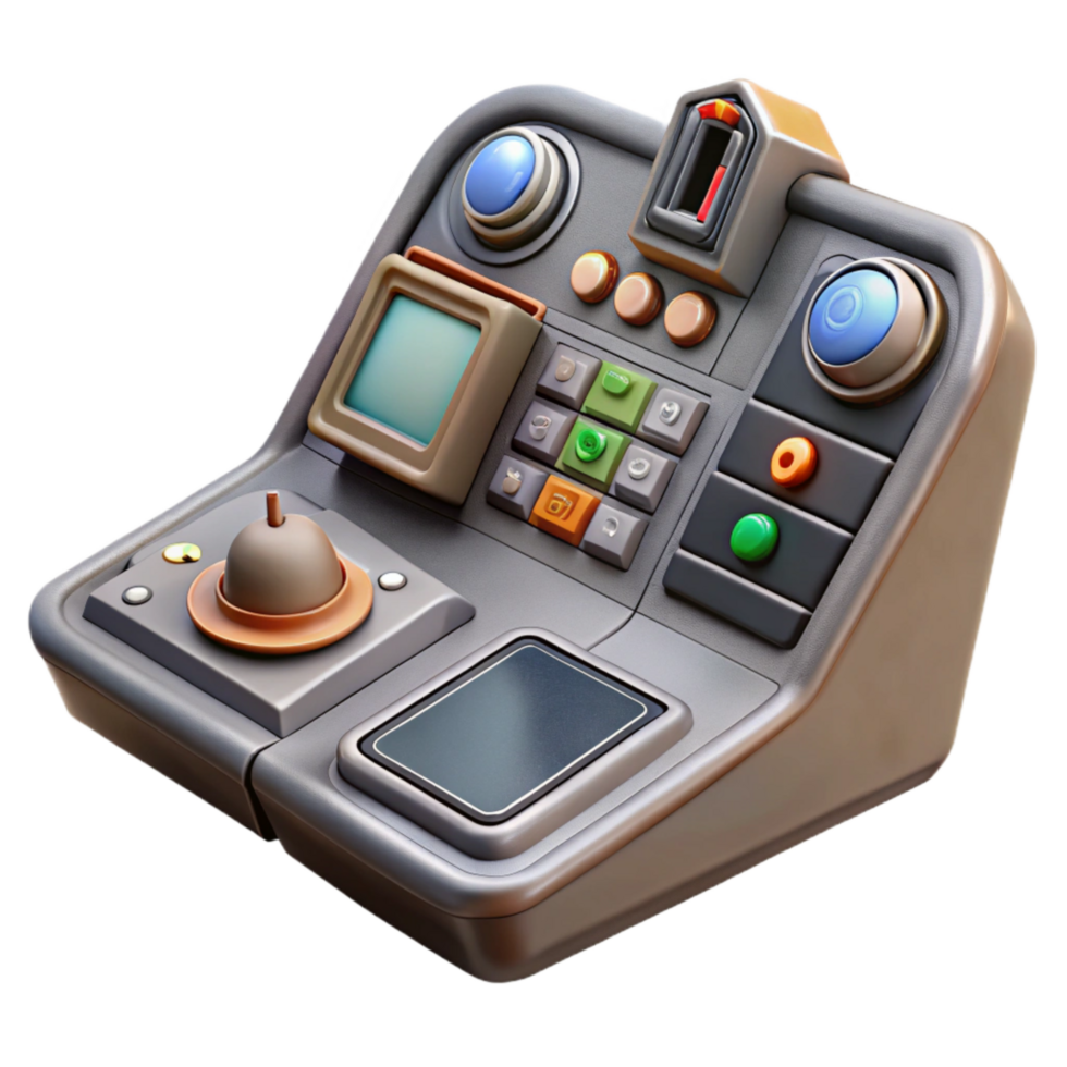 extraordinary contemporary Spacecraft Cockpit Control Panel Isolated high resolution png
