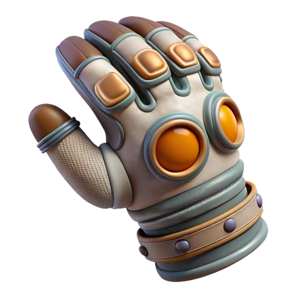 elegant artistic Space Suit Glove Detailed Cutout with Realistic Texture genuine png