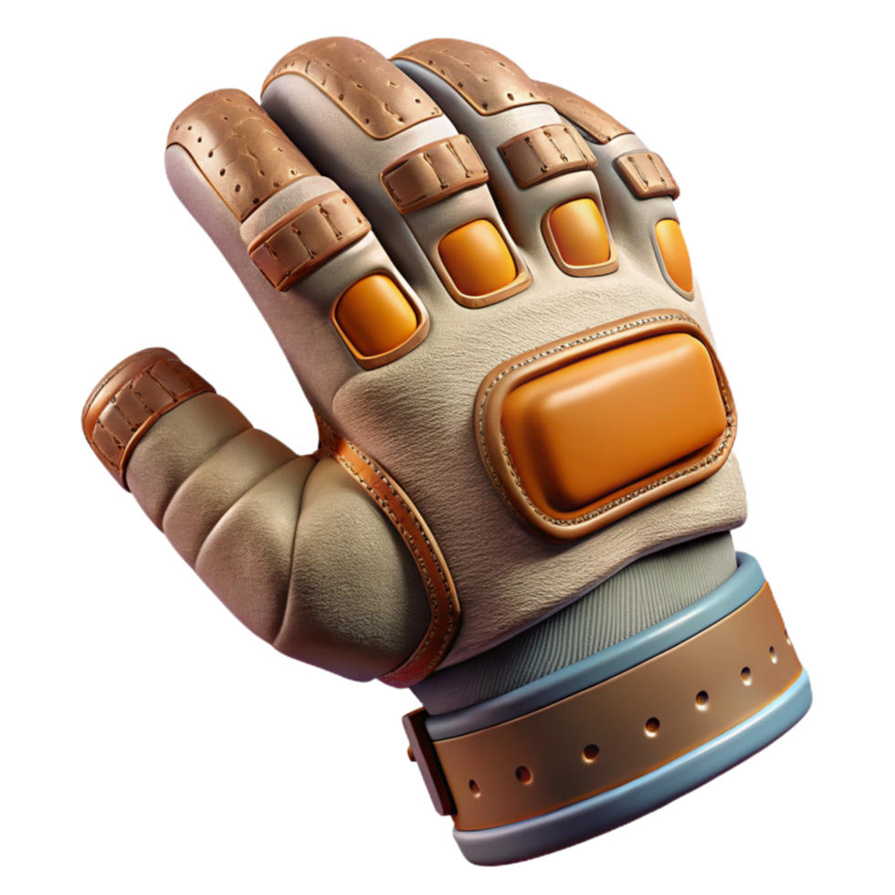 vibrant artistic Space Suit Glove Detailed Cutout with Realistic Texture png