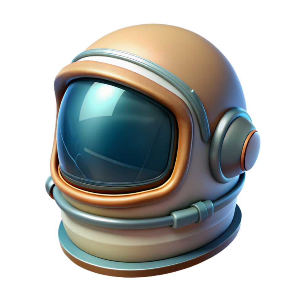 impressive rustic Space Suit Helmet Visor Reflection Isolated Element original png